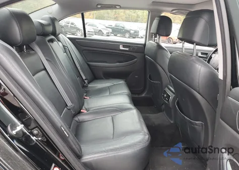 2012 Hyundai Genesis 4.6L from USA, damaged, VIN KMHGC4DF1CU211566